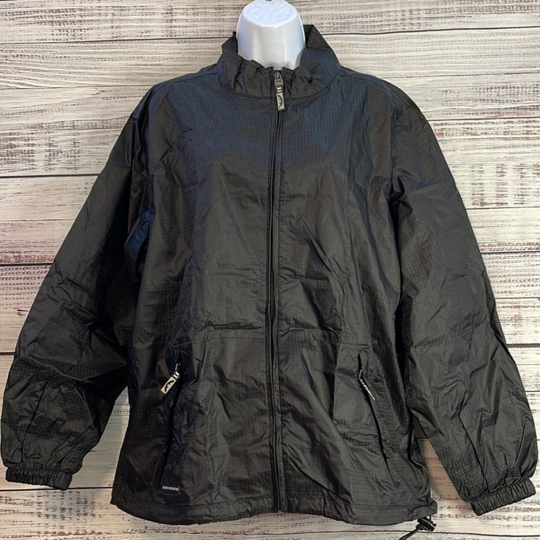 SUN MOUNTAIN Black Waterproof Rain Suit Jacket & Pant set | Size XL