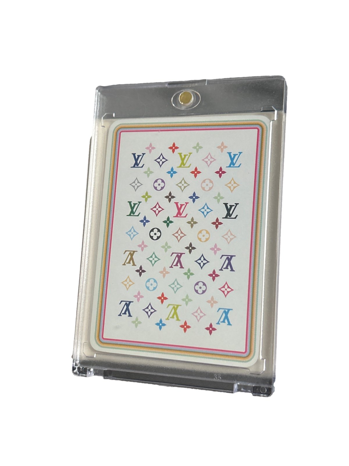 Louis Vuitton Murakami Collectible Playing Card - ACE, COA. & Hard Case