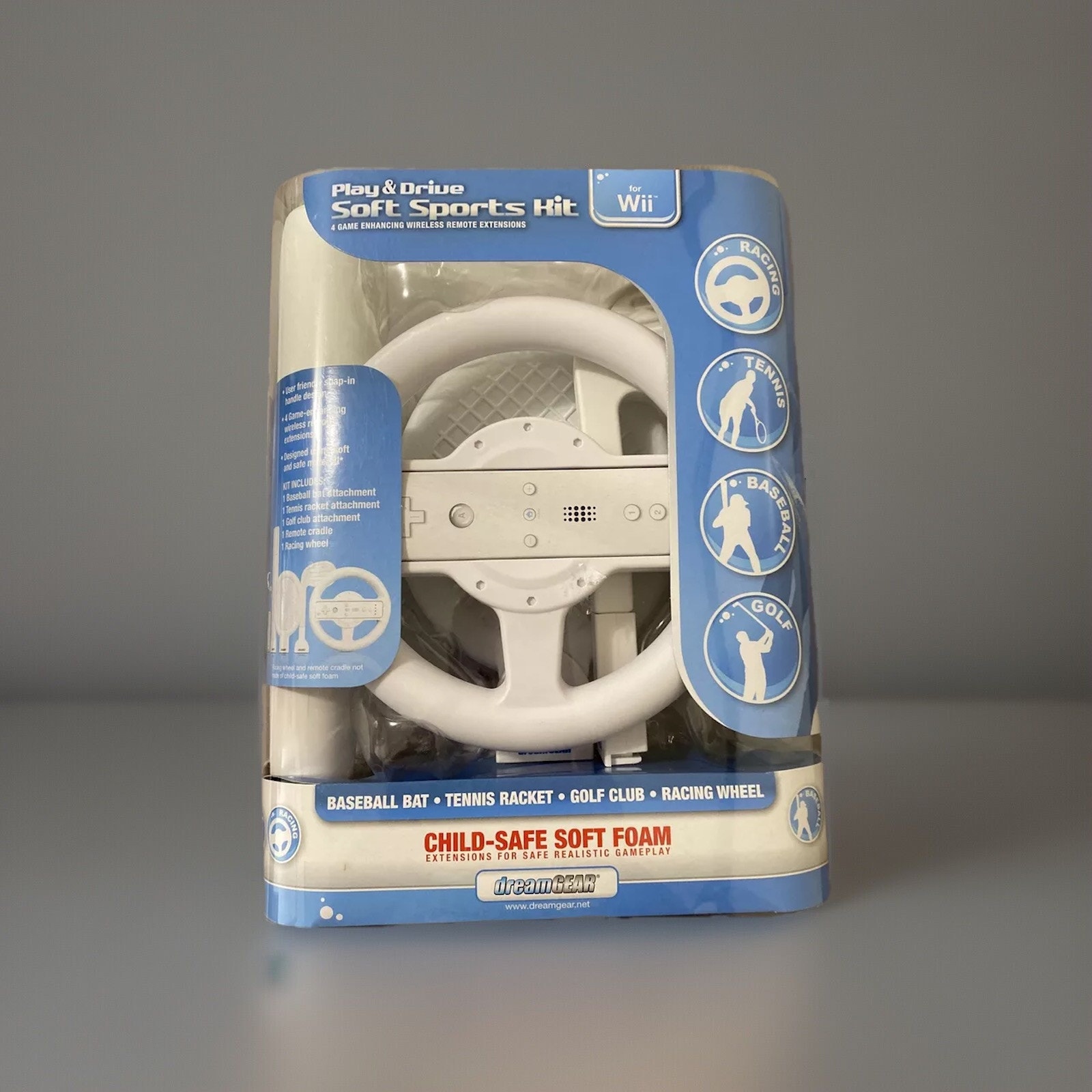 Play & Drive Sports Kit for Wii