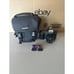 YASHICA Kyocera 230-AF 35mm Film SLR Camera & AF with Flash, Batteries & Bag