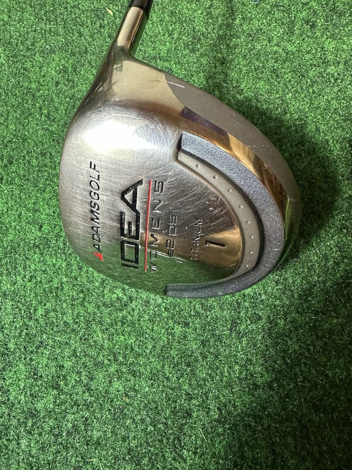 AdamsGolf Idea a2 OS 460cc Titanium #1 Driver - RH Womens Bad Grip