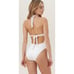 Trina Turk NWT’s Monaco Scoop neck cutout halter one piece swimsuit. Size 10