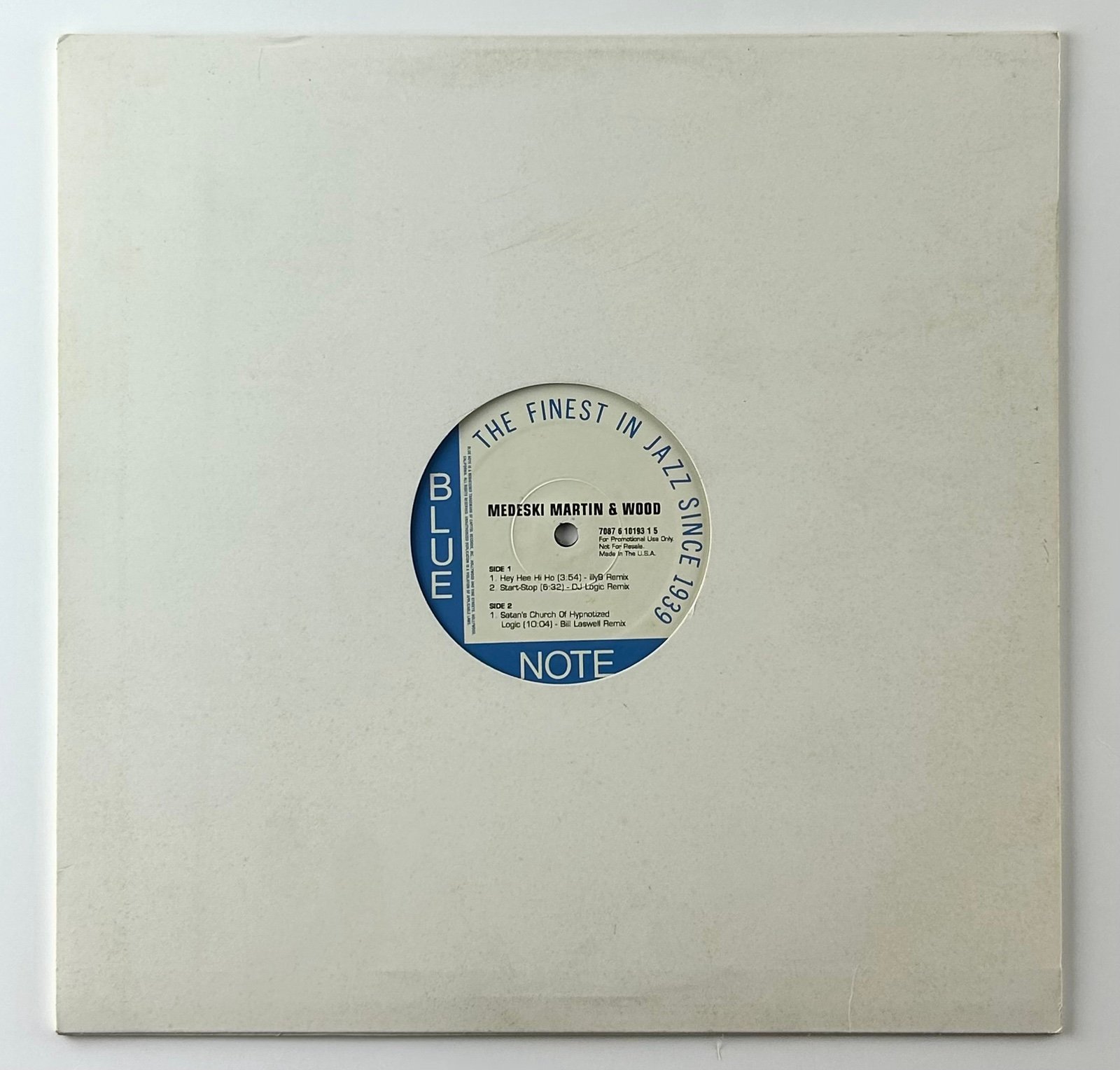Medeski Martin & Wood - Hey Hee Hi Ho - 1999 Vinyl 12” Promo - Blue Note