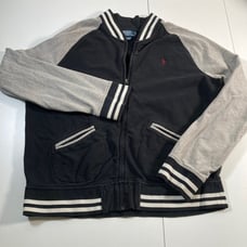 VTG Polo Ralph Lauren Varsity Jacket 2XL Full Zip Bomber Coat 90s Y2K