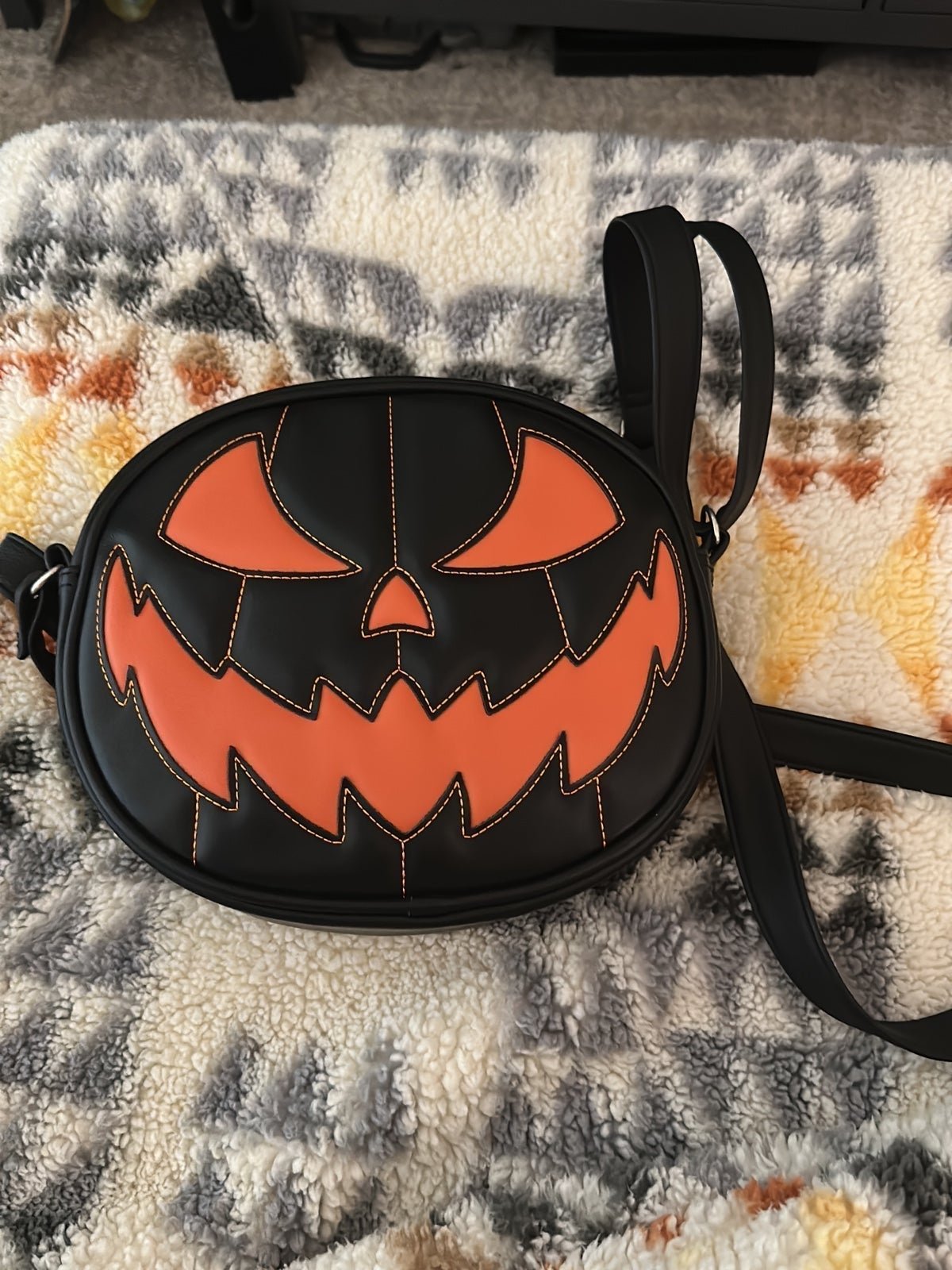 Love pain and stitches double sided face purse