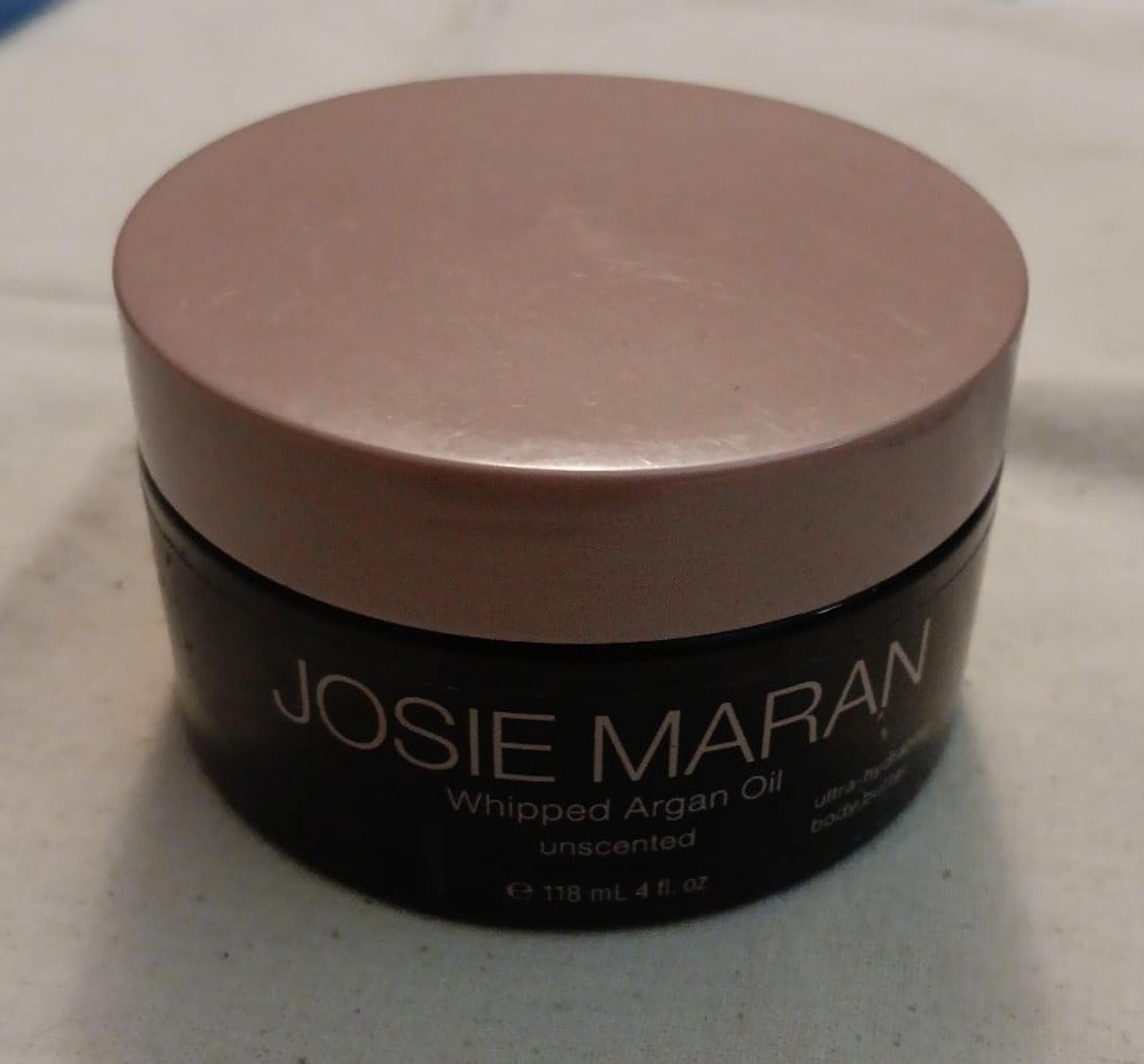 Josie Maran Whipped Argan cream opened BUY NOW