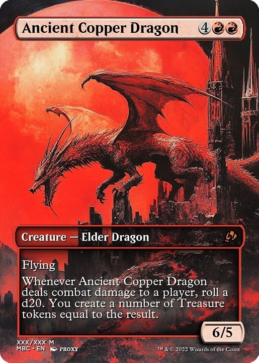 bloodthirsty conqueror (MTG Proxy) FOIL