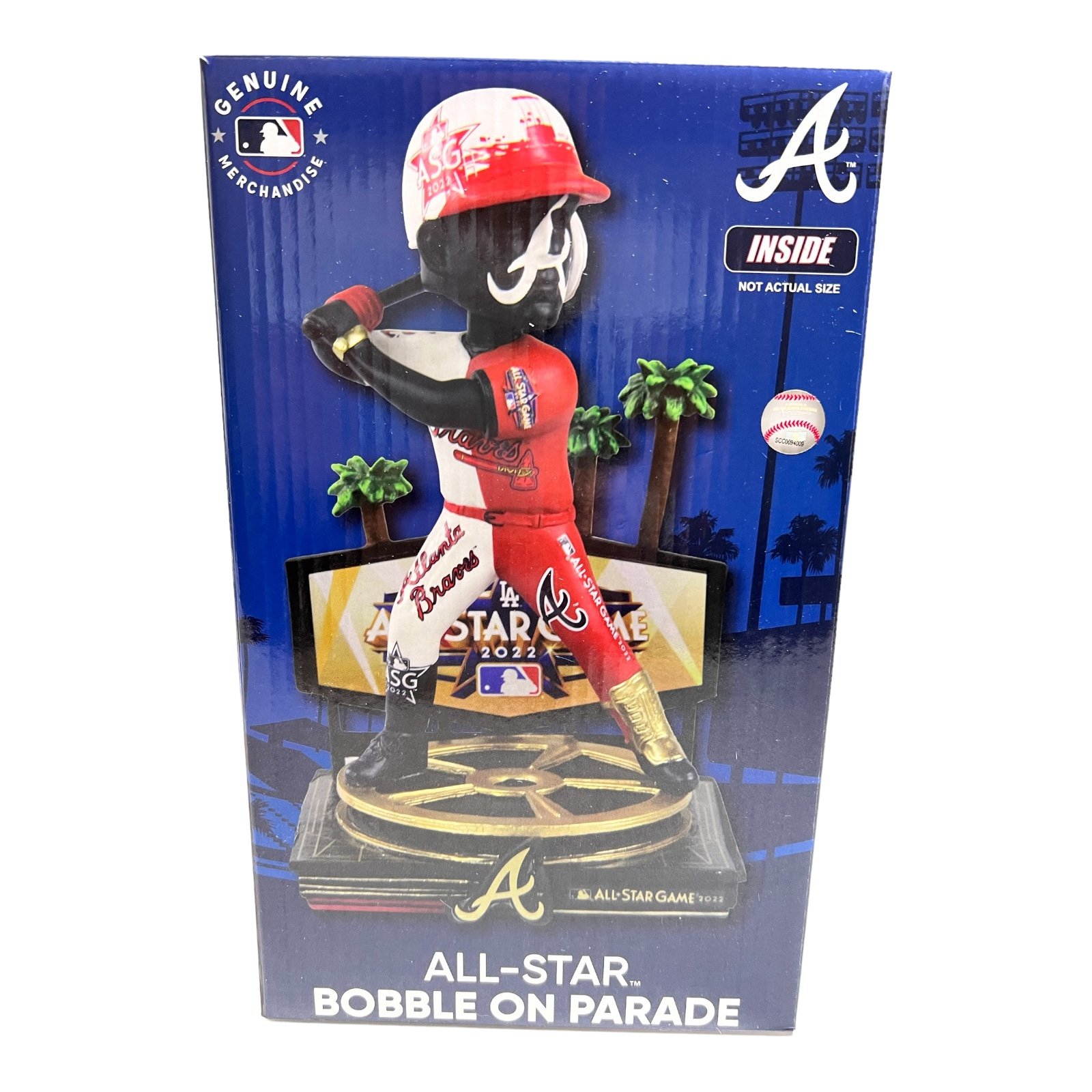 2022 ATLANTA BRAVES -MLB ALL-STAR BOBBLES ON PARADE NEW IN BOX - #234/322 NIB