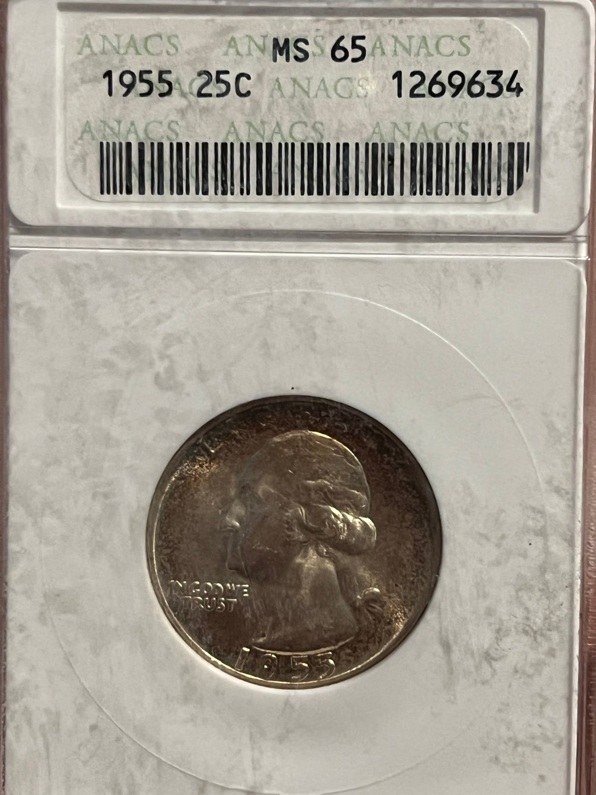 ✨ Stunning 1955 25c Washington Quarter ✨