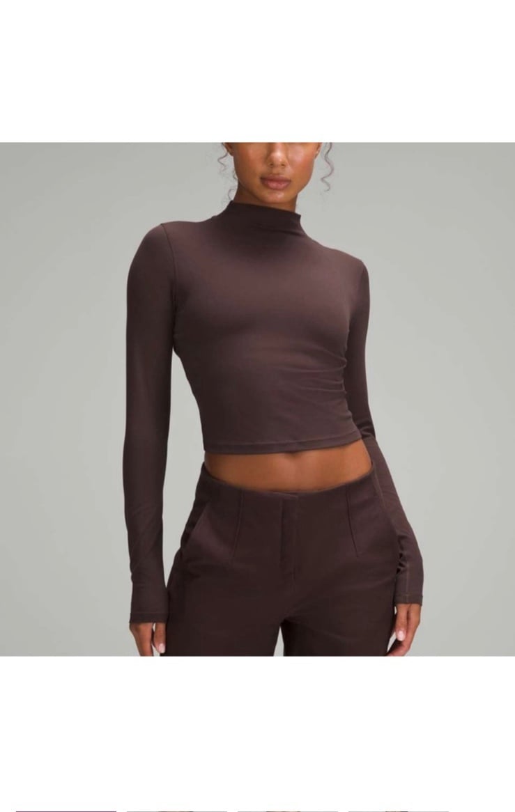 Lululemon All Aligned Mock Nech LS