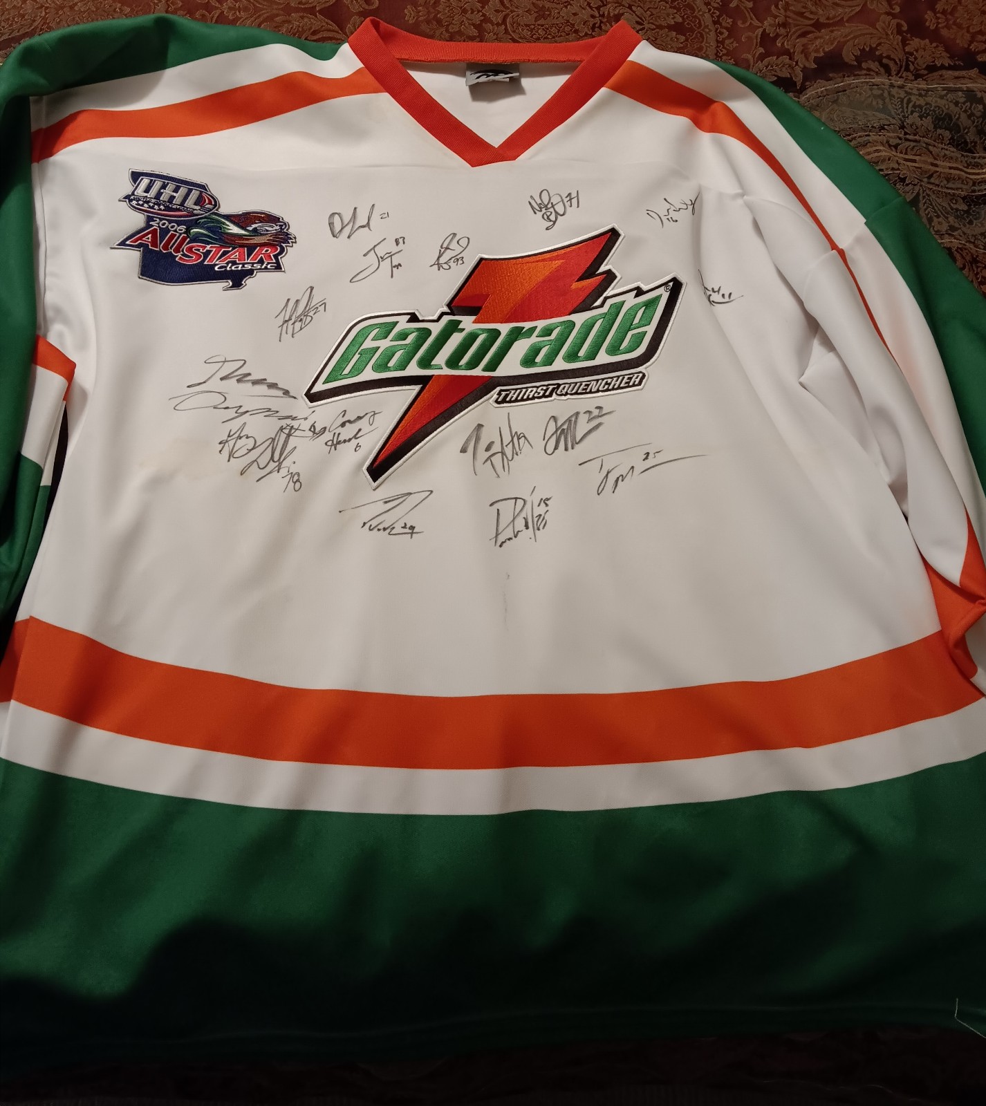 Gatorade 2006 UHL All Star Classic Hockey Jersey United Hockey League Autographd