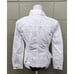 Blank NYC White Distressed Fringe Women's Denim Jacket Size L