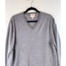 Brooks Brothers Mens Sweater V Neck Merino Wool Knit Long Sleeve Pullover Large
