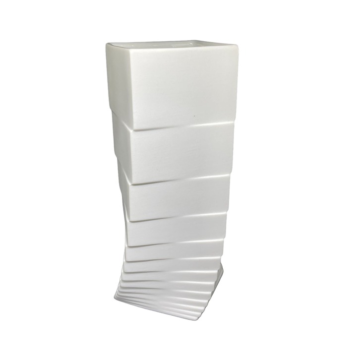 Rosenthal Studio Linie Twist Shape Turnus Hausler-Goltz 6.5 Porcelain Vase