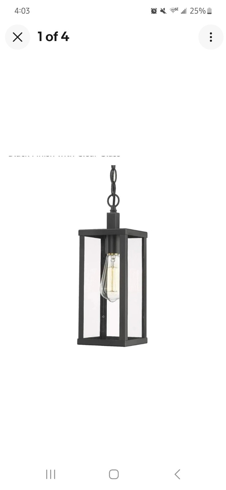 17 Inch Outdoor Pendant Light,Front Porch Outdoor Pendant Light