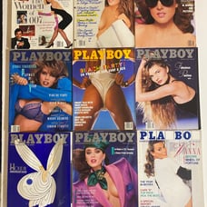 Playboy Magazines 1987