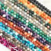 8mm 10 Long Strands Lot of Natural Gemstone Matte Finish beads