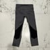 Lululemon Pace Rival Crop Heathered Black / Black | size 4