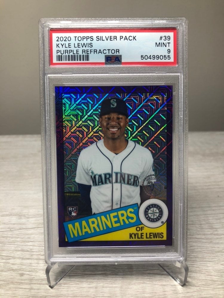Topps Kyle Lewis RC Purple Refractor /75