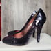 Miu Miu Purple Sequin Rounded Toe High Heels Paillettes Pump Size 9.5 Women’s