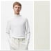 NWT. Zara White Lightweight Straight Fit Sweater. Size M.