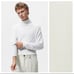 NWT. Zara White Lightweight Straight Fit Sweater. Size M.