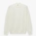 NWT. Zara White Lightweight Straight Fit Sweater. Size M.