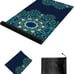 Yoga mat, foldable lightweight suede and natural rubber yoga mat-L0