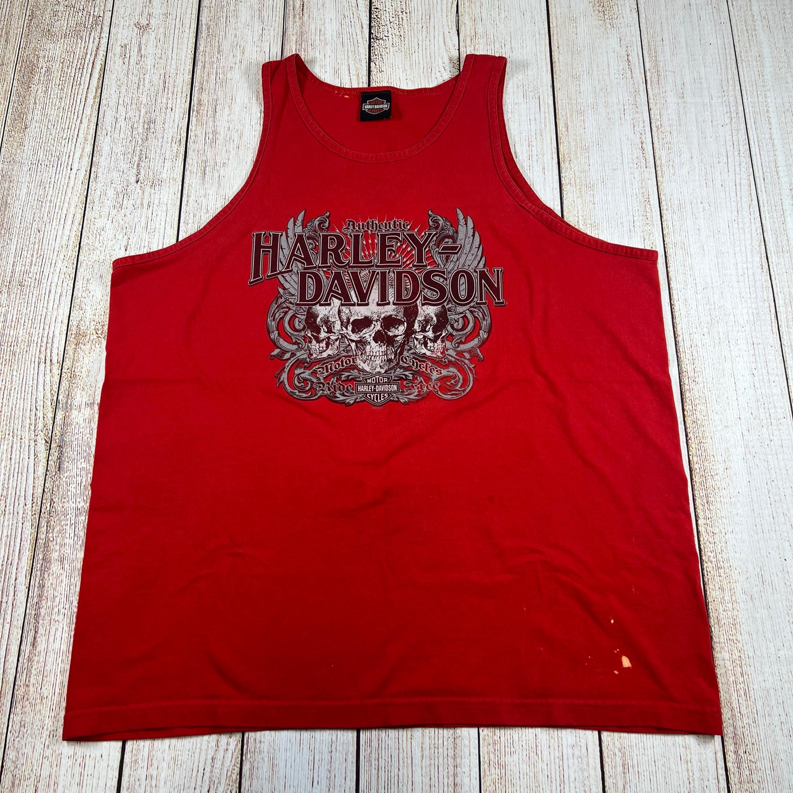 Vintage Y2K Harley Davidson Tank Top Men’s XXL