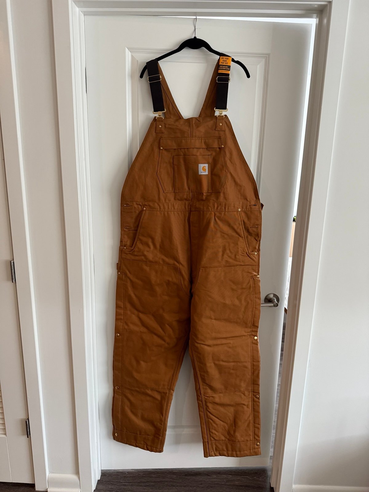 LOOSE FIT FIRM DUCK INSULATED BIBERALL - 4 EXTREME WARMTH RATING