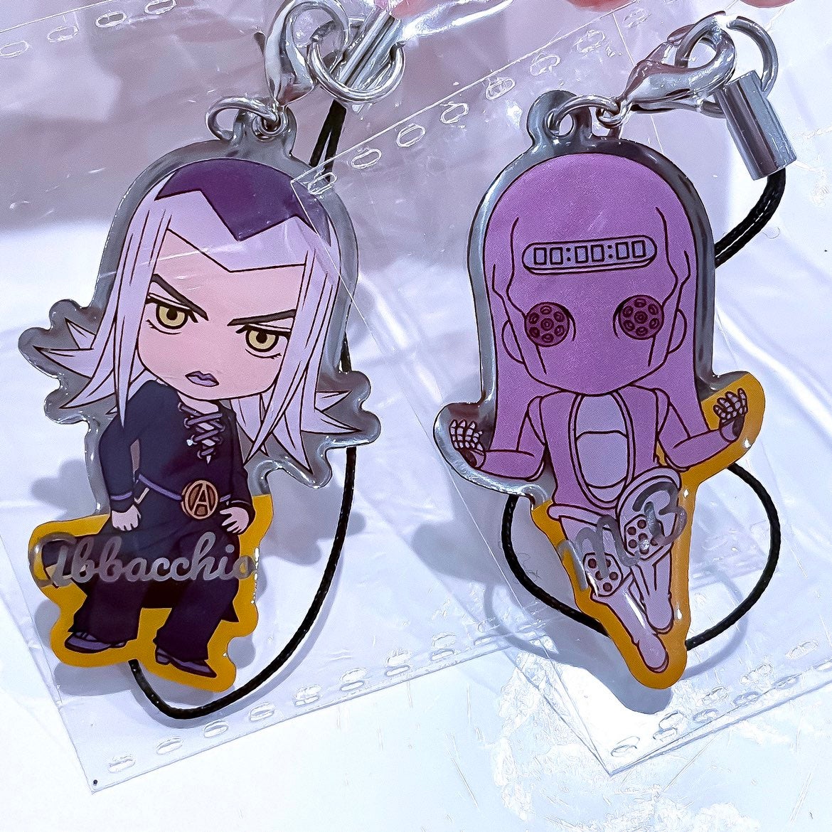 JoJo's Bizarre Adventure metal straps x2