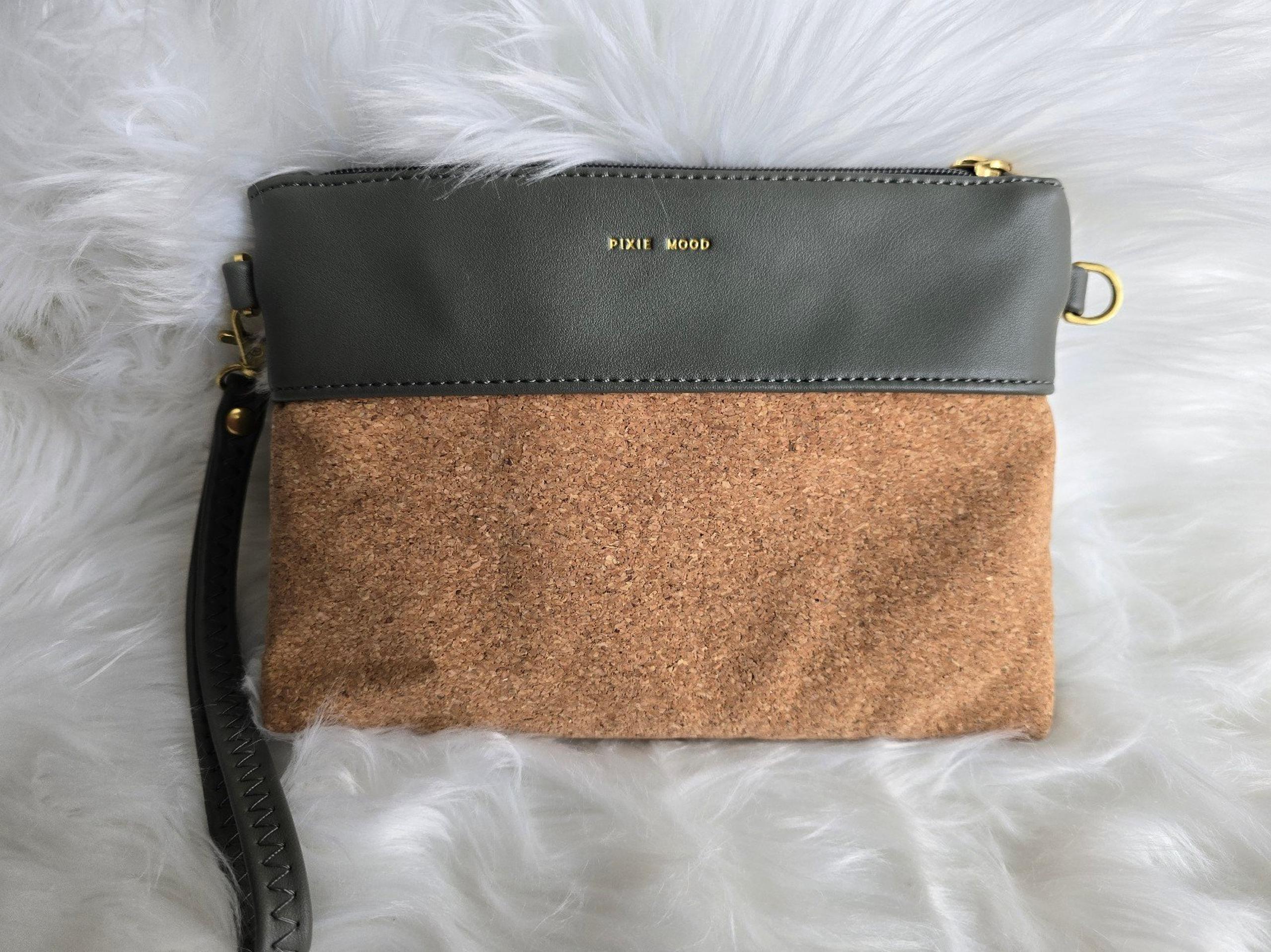 Pixie Mood Vegan Leather ~ Cross Body Purse/ Wristlet ~ Nicole Pouch