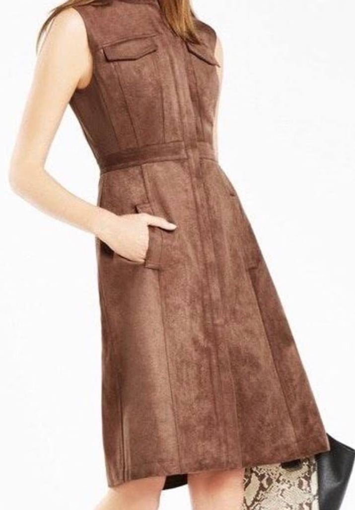 Bcbg faux suede clearance dress