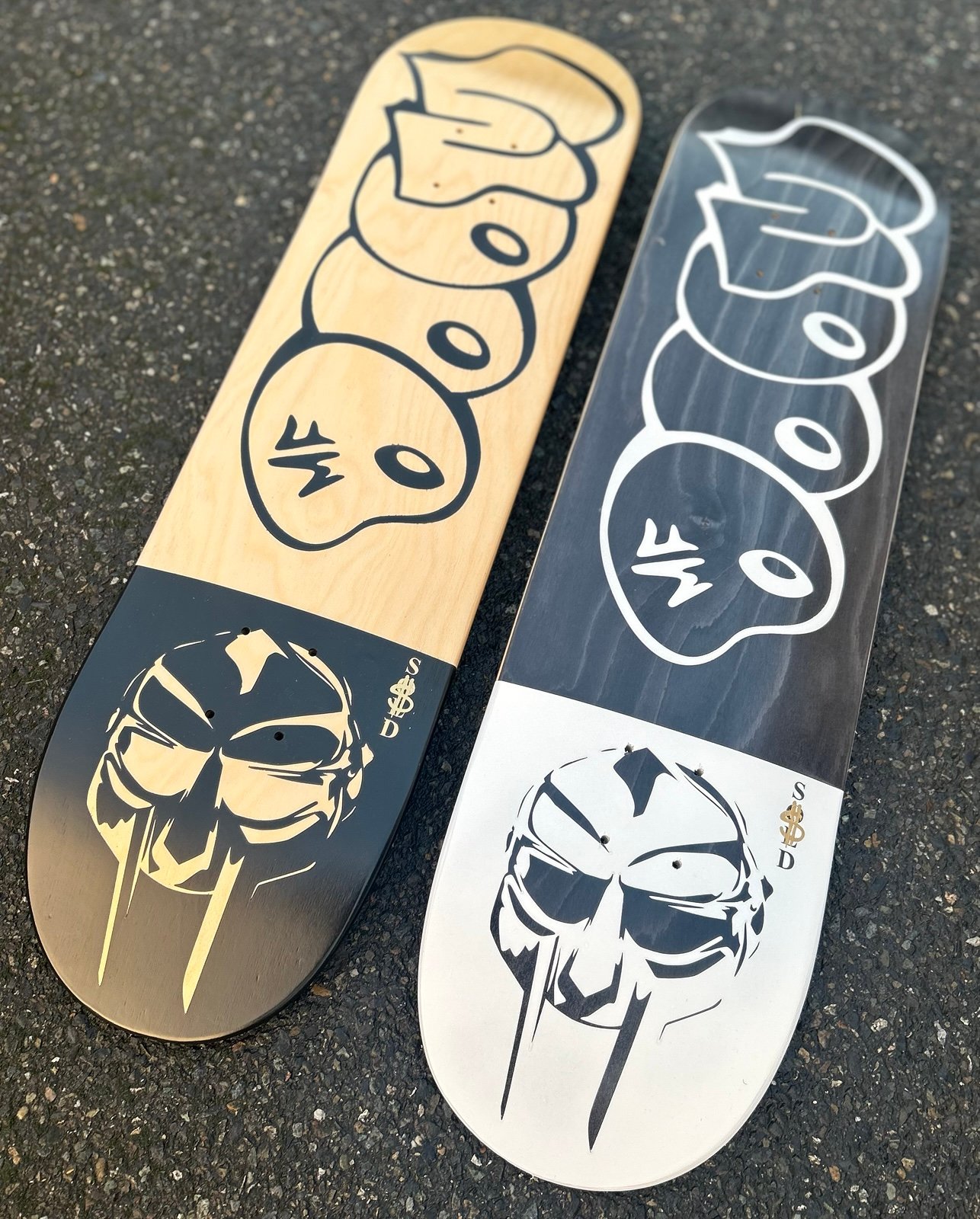 MF Doom Skateboard Deck by OLD