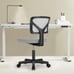 Adjustable Rolling Swivel Task Chair with Lumbar Support for Small Space