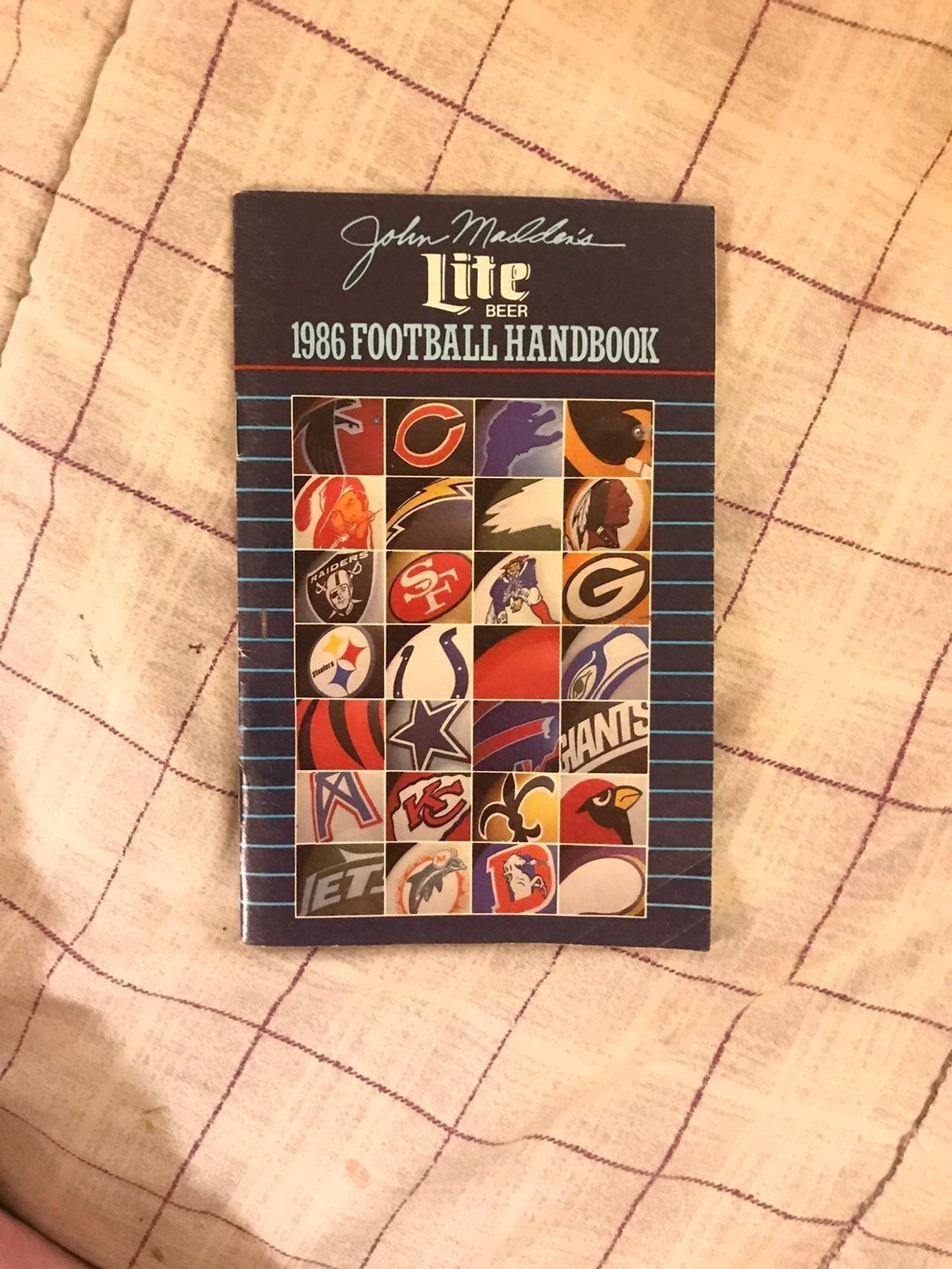 Cool NFL 1986 John Madden's Lite Beer NF