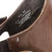 Vintage 90s Naturalizer 8.5 Brown Leather Chunky Square Toe Mary Jane Grunge