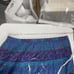 Vintage Leslie Fay Blue Purple Paisley Pleated Midi Skirt Size 14WP