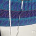 Vintage Leslie Fay Blue Purple Paisley Pleated Midi Skirt Size 14WP