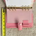 Handmade Chèvre Sully Leather, A6 Personal Size Planner, Binder, 6 Rings