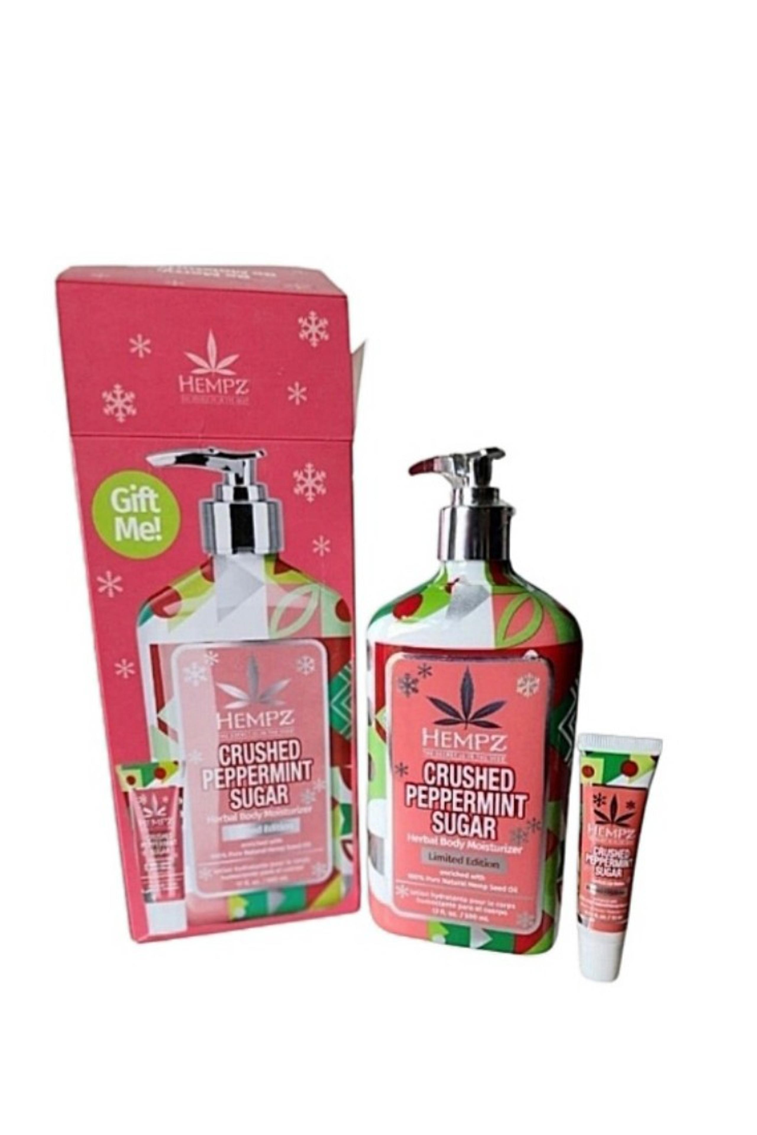 New! Hempz limited edition Holiday set
"Crushed Peppermint Sugar"