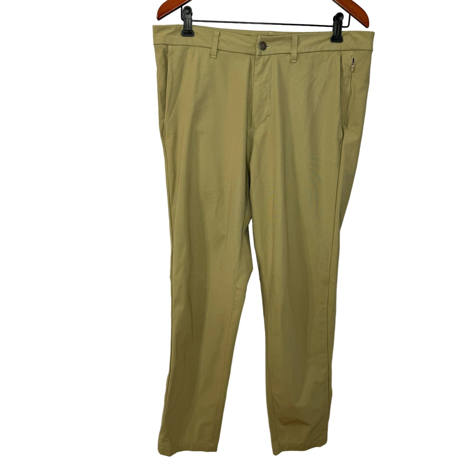 Lululemon Commission Pant Slim Warpstreme Tofino Sand Work Travel