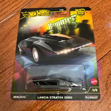 Hot Wheels Premium Car Culture Hammer Drops Lancia Stratos Zero Chase