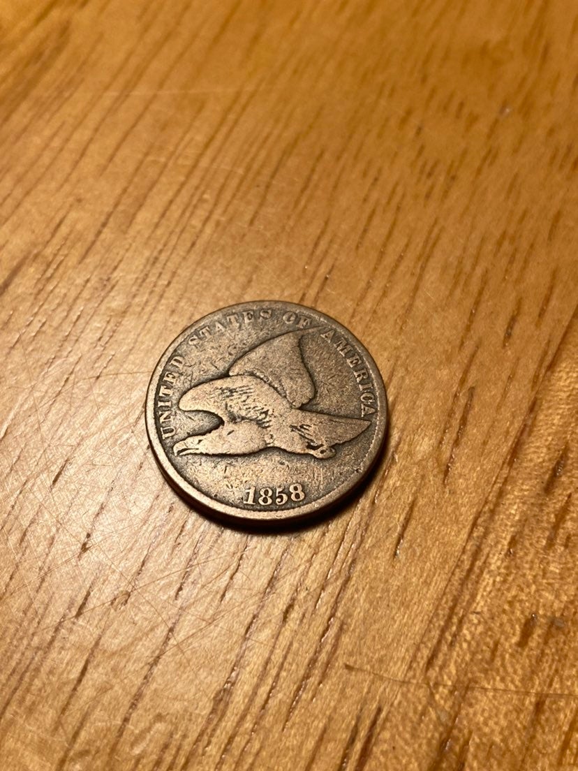 1858 Flying Eagle 1 cent