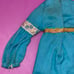 Vintage Barbie Francie The Long View Dress 1972 Mattel #3282 Blue Dress