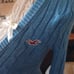 ♥︎Y2k♥︎ Hollister v neck 3/4 sleeve cable sweater