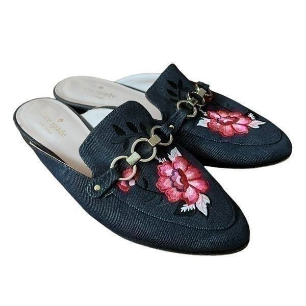 Kate Spade Canyon Mule Flat Shoes Size 7