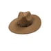 VICI Tomahawk Snakeskin Band 100% Wool Hat Tan Western Fairy Y2K Boho Feminine