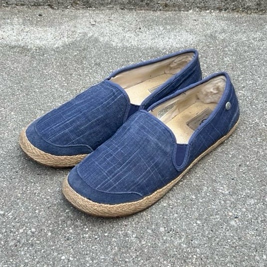 UGG Australia Delizah Casual Blue Slip On Loafers Women’s Size 8.5