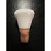 2 Vintage Decanter Stoppers Only. One Clear Glass, One Milk Glass W/ Cork Bottom